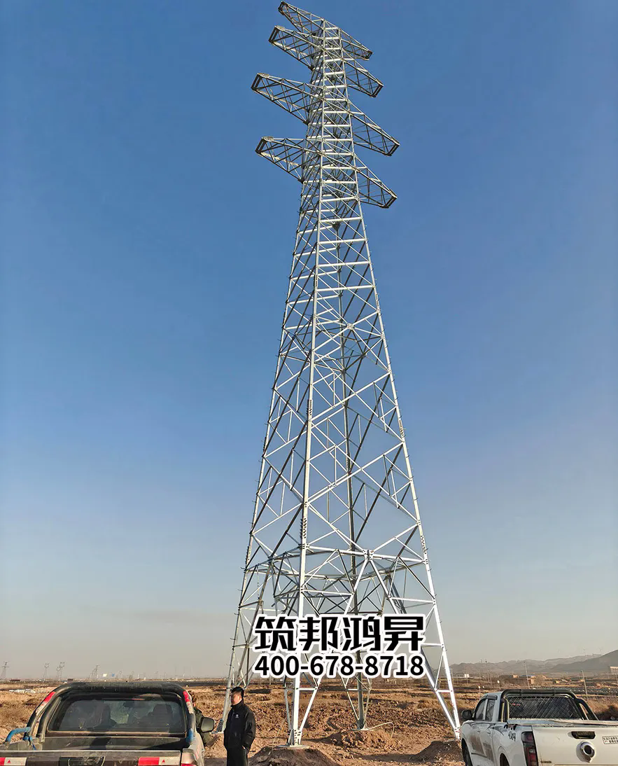 寧夏電力鐵塔案例-賢能中寧共享儲(chǔ)能電站外線工程